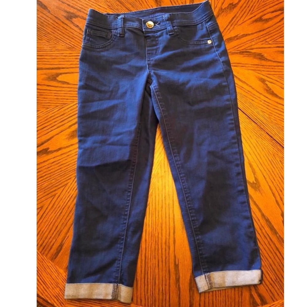 Justice blue capris